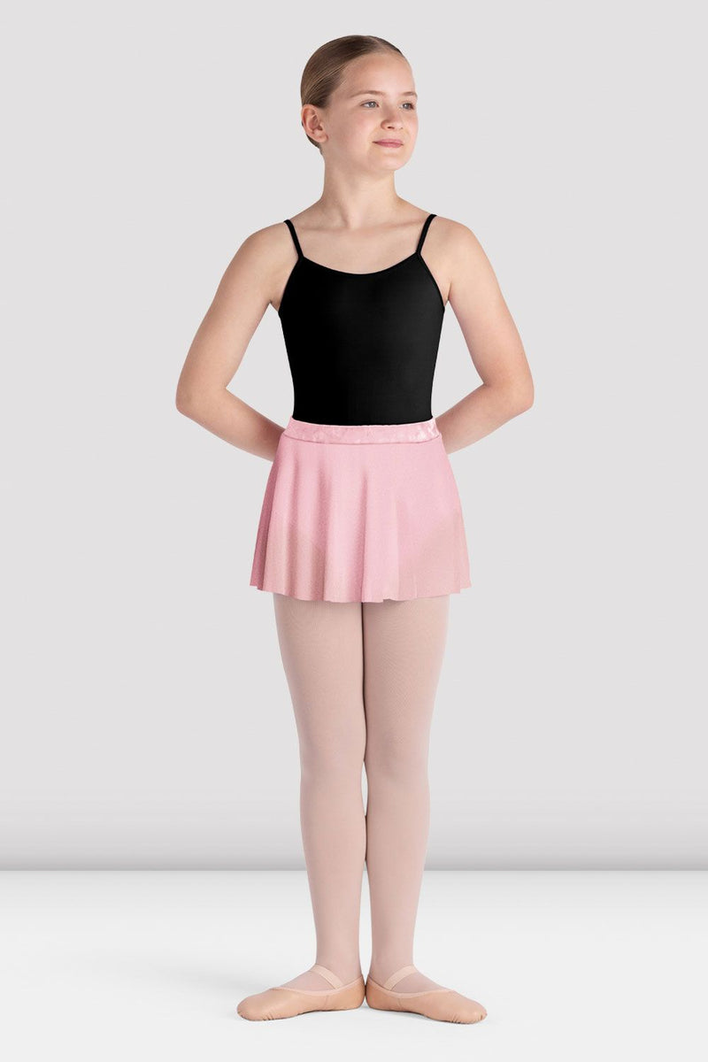 Bloch - Girls Heart Mesh Pull-On Skirt main image 1