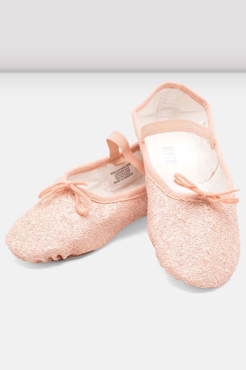 Girls Sparkle Ballet Shoes, Pink BLOCH EU BLOCH Dance EU