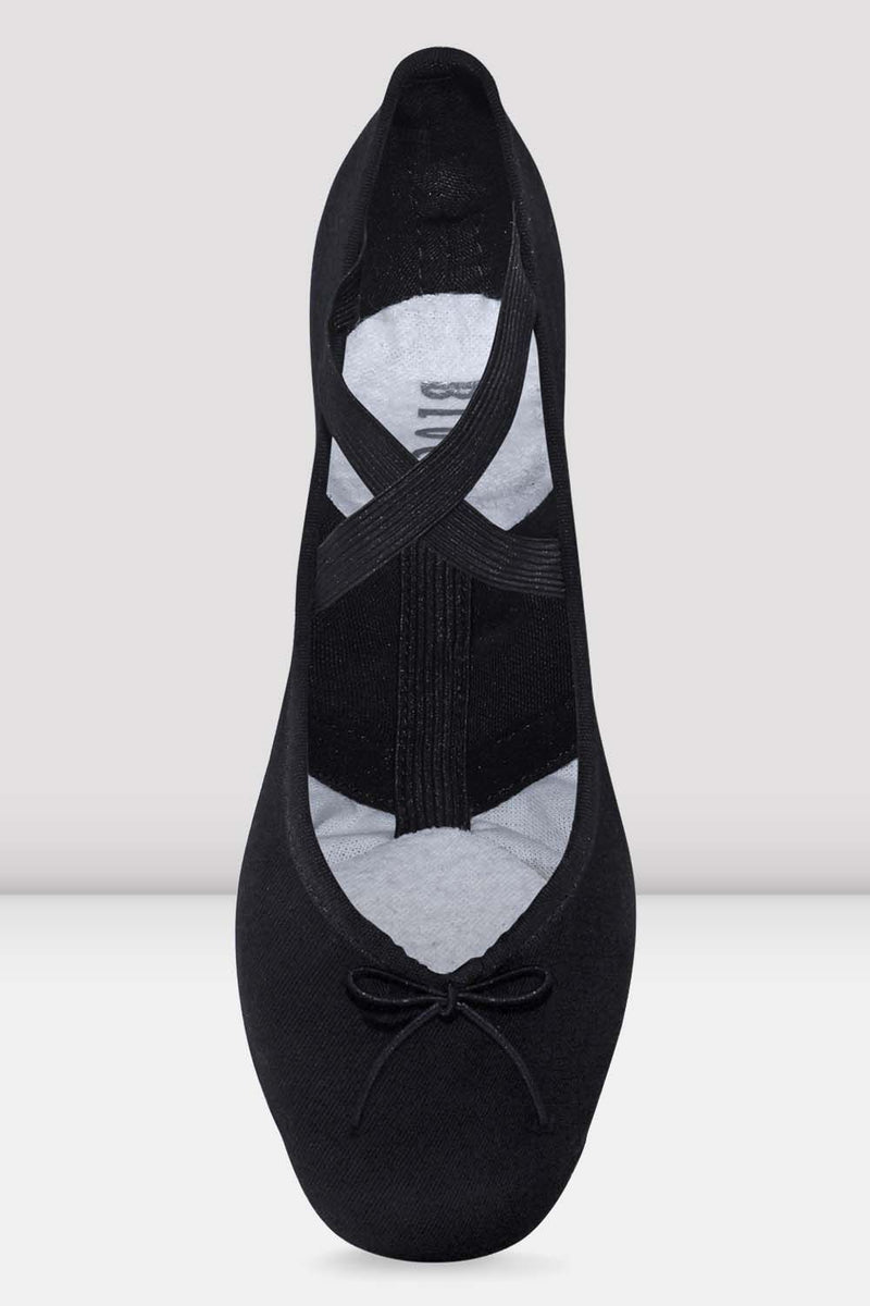 Mens Perfectus Canvas Ballet Shoes, Black BLOCH EU BLOCH Dance EU