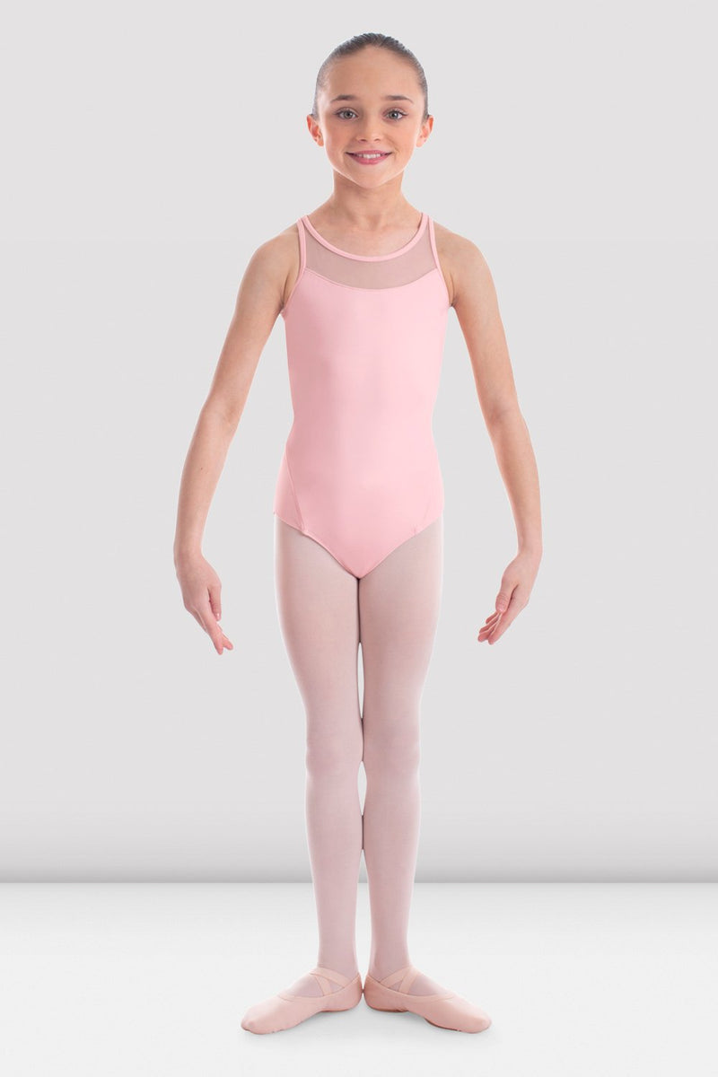 Girls Bloch Rose Embellished Skirted Leotard
