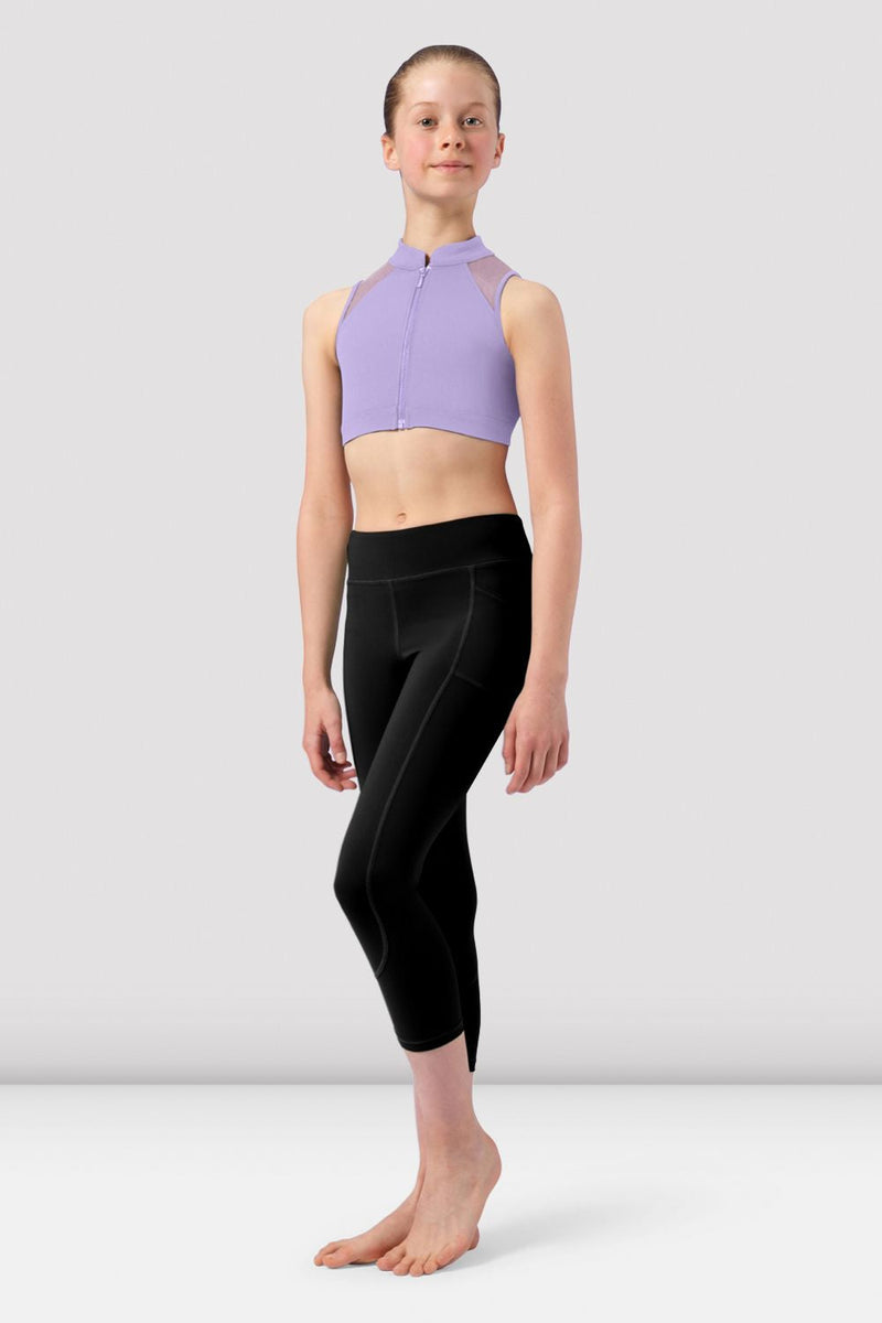 Square Neck Top With Built in Bra In Blossoming Lilac – Iris