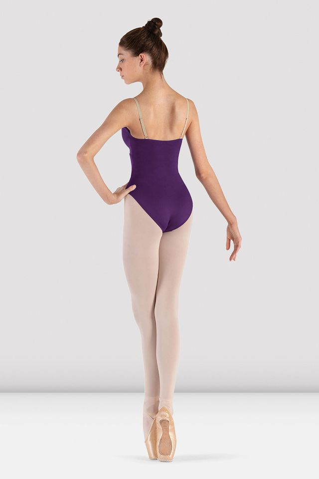 DANSHOW Justaucorps Danse Femme Avec Jupe - Camisole Ballet Adulte Élégant