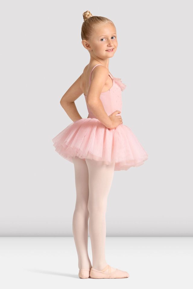 Odizli Abito da ballerina per bambine, a maniche corte in pizzo, ricamato, tutù, da ballerina, 4-14 anni, Colore: rosa., 9-10 Anni Odizli Abito da ballerina per bambine, a maniche corte in pizzo, ricamato, tutù, da ballerina, 4-14 anni, Colore: rosa., 9-10 Anni