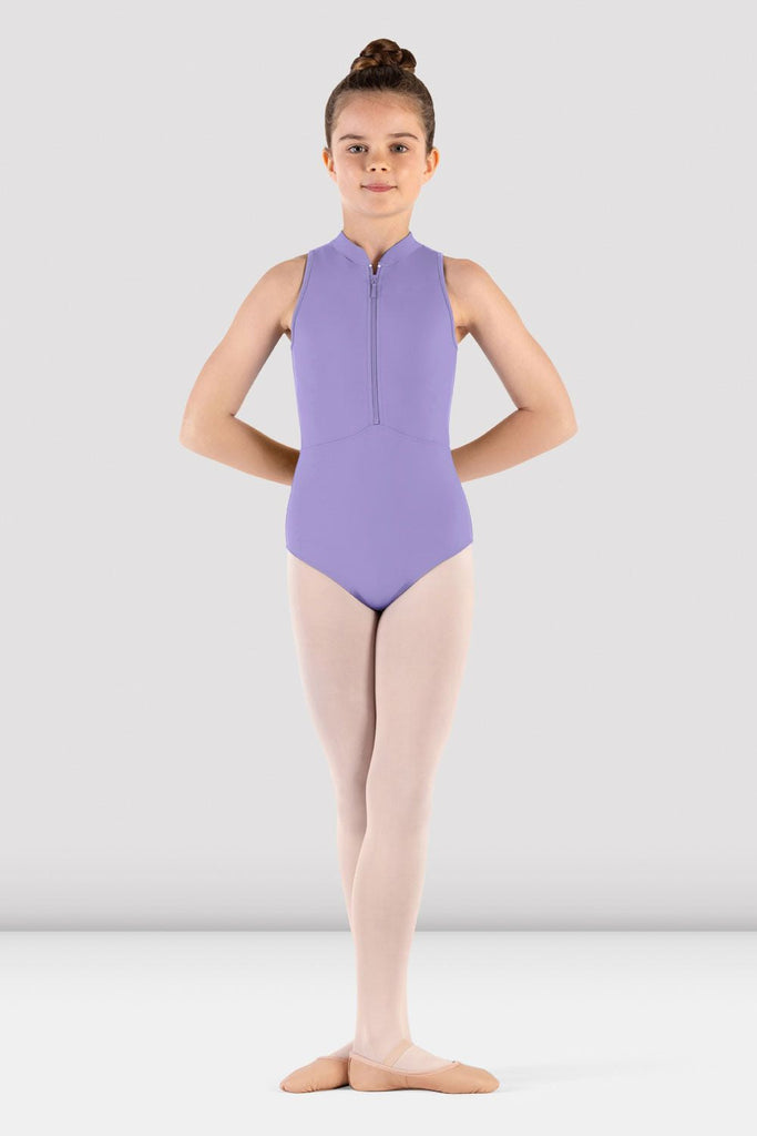 Girls Rosey Zip Front Leotard - BLOCH EU