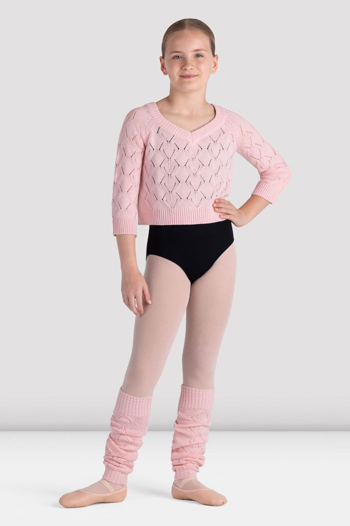 Girls Della Knit Leg Warmers - BLOCH EU