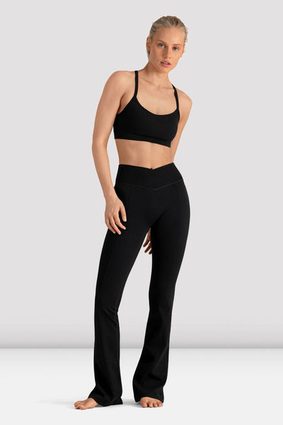 Apex Wrap Waist Flare Legging, Black – BLOCH Dance EU