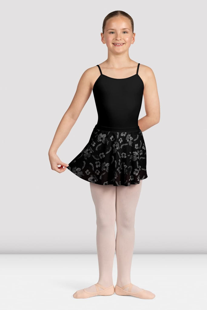 Girls Grace Floral Mesh Skirt - BLOCH EU