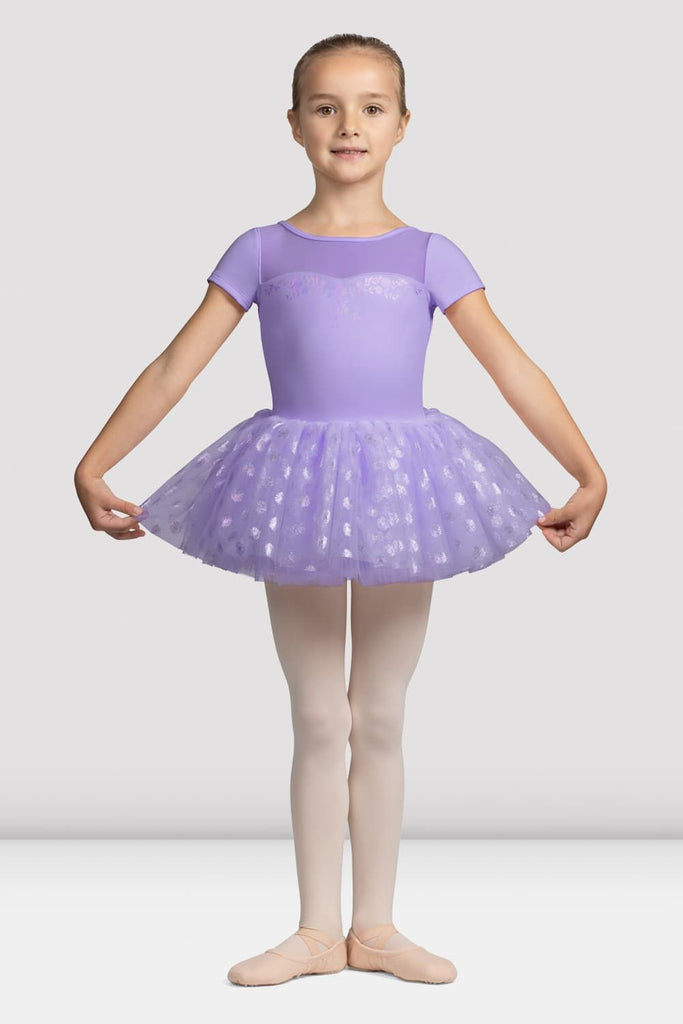 Girls Mirella Glow Girl Cap Sleeve Tutu Dress - BLOCH EU