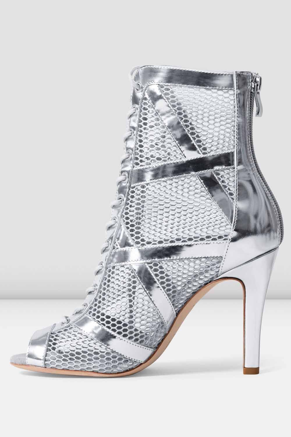 Dance Shoes Sneaker Silber High Balera Sequin High-Top Hip-Hop