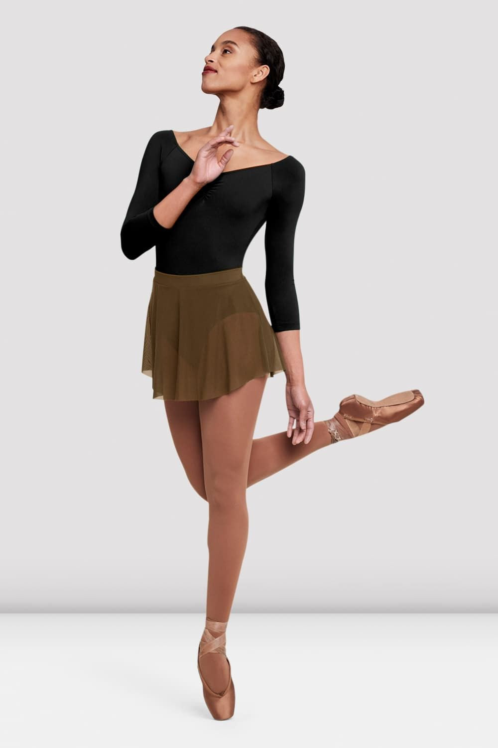 Ladies Jaye Mesh Skirt, Brown – BLOCH Dance EU
