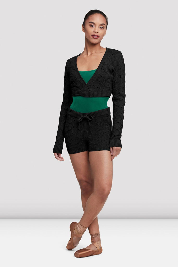 Ladies Nola Long Sleeve Wrap Top - BLOCH EU