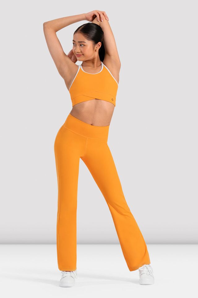 Girls Signature Flare Legging - BLOCH EU