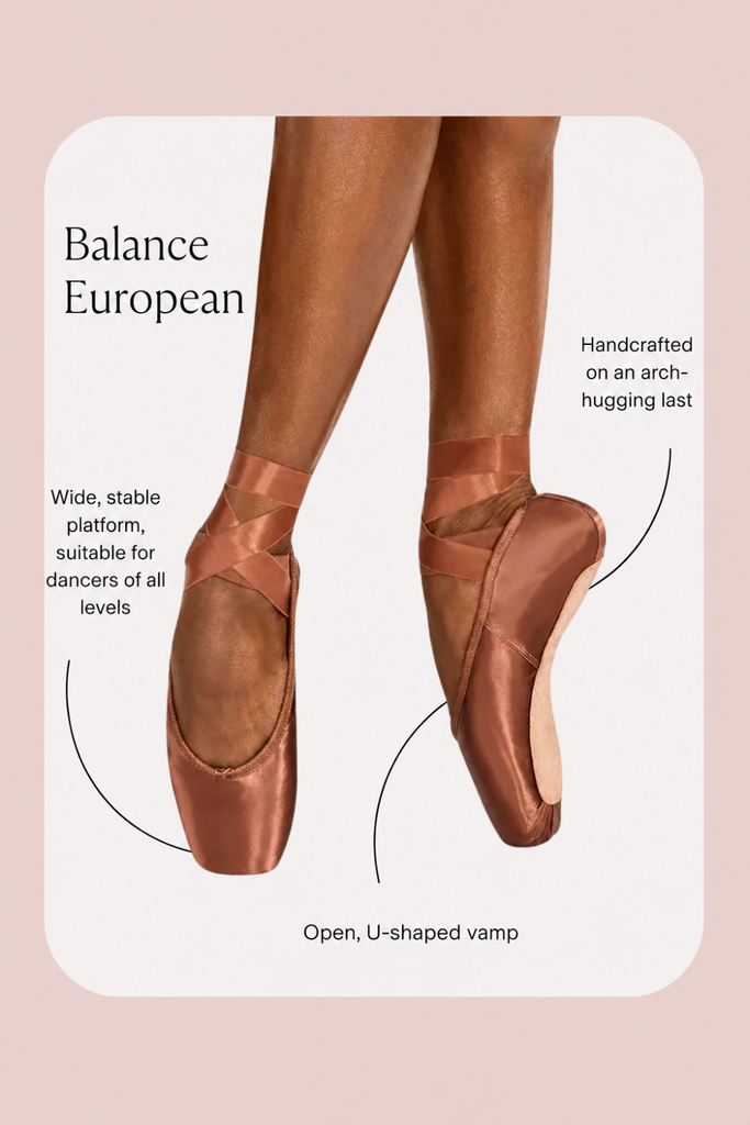 Bloch Balance European トゥシューズ Balance European Pointe Shoes – BLOCH Dance EU