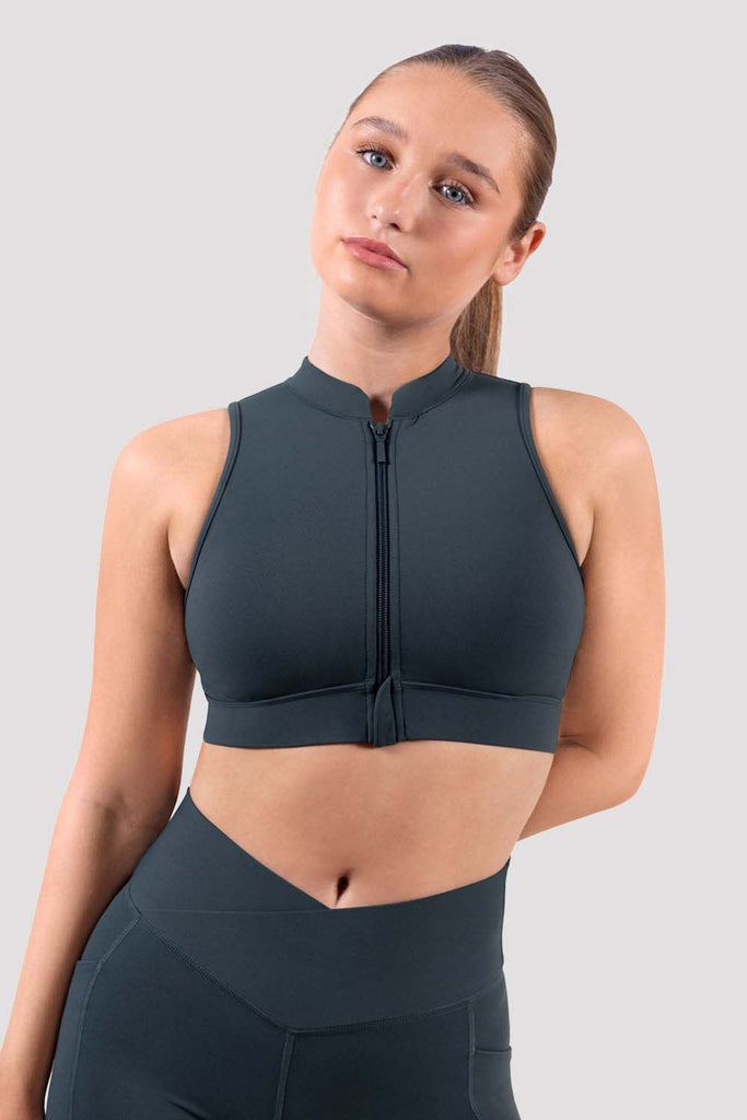 Apex BLOCHeverhold Zip Front Crop Top - BLOCH EU