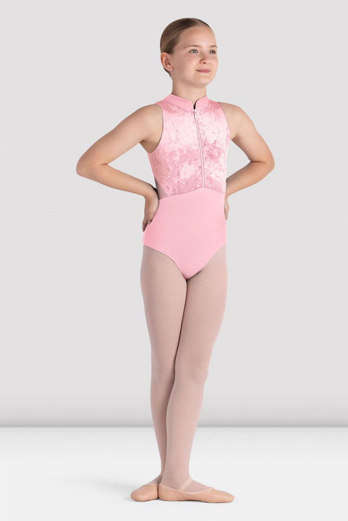 Girls Tanya Zip Front Leotard - BLOCH EU