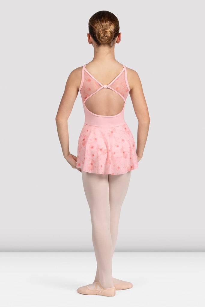 Girls Hazel Floral Camisole Skirted Leotard - BLOCH EU