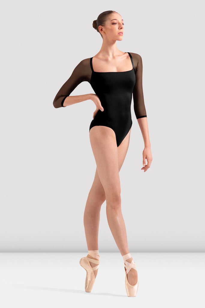 Ladies Arabesque 3/4 Sleeve Leotard - BLOCH EU