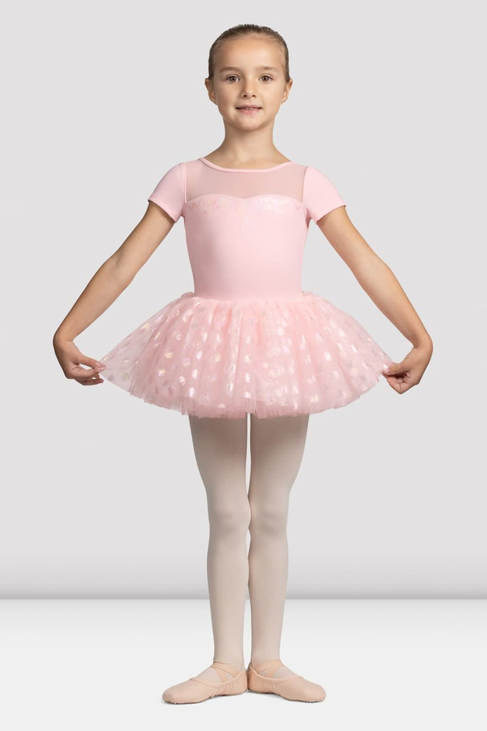 Girls Mirella Glow Girl Cap Sleeve Tutu Dress - BLOCH EU