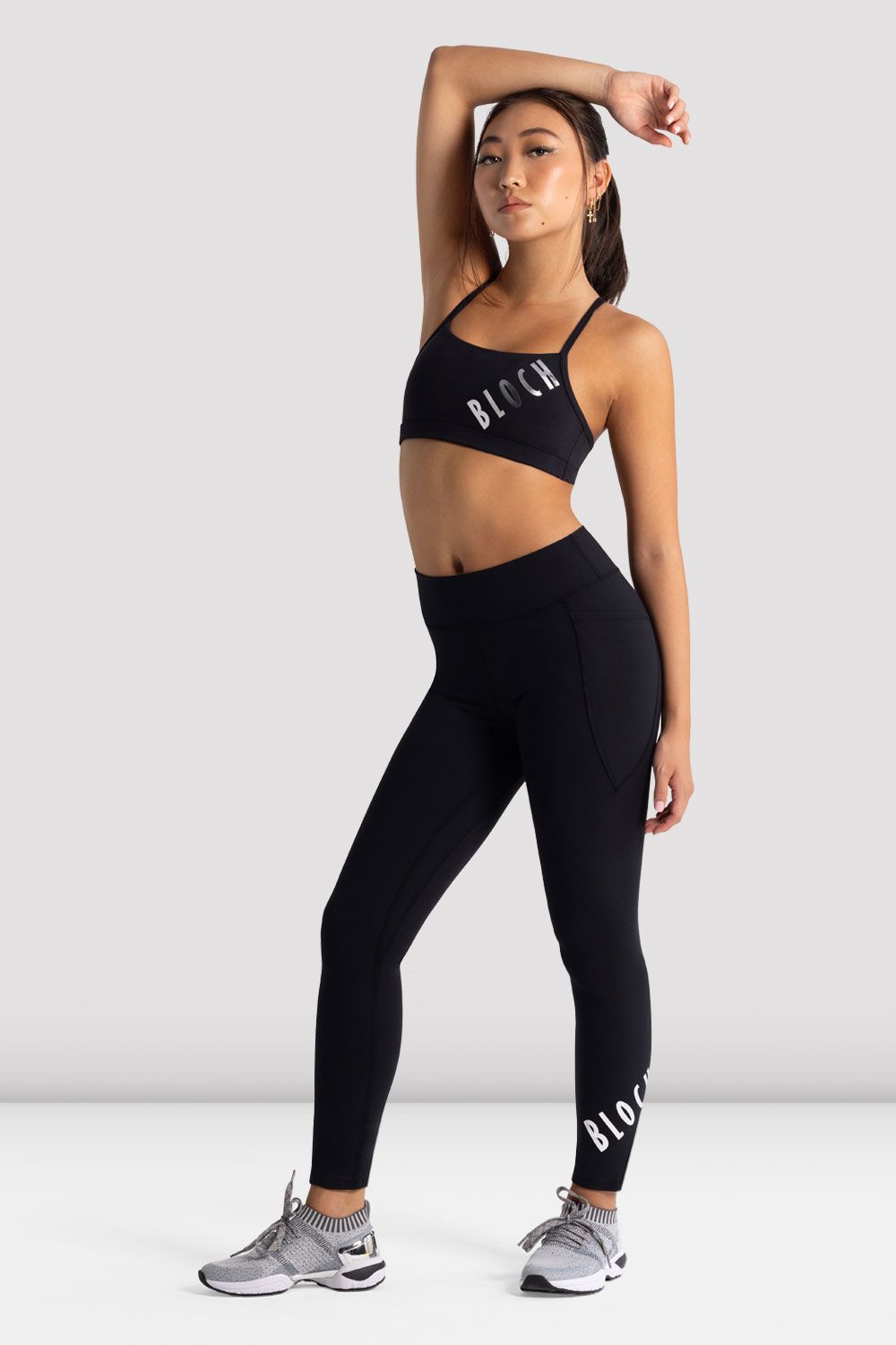 Girls Signature Full Length Logo Legging, Black – BLOCH Dance EU