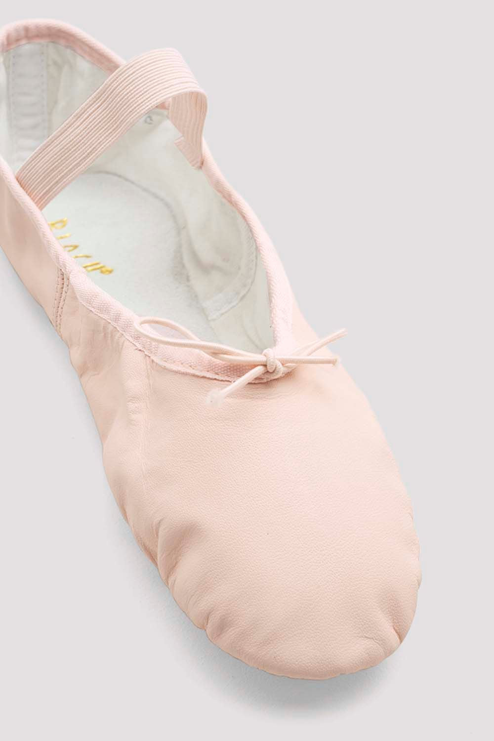 Bloch - Zapatilla de ballet de piel para niña, Rosa