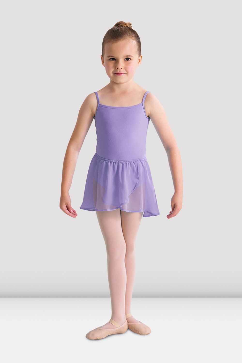 Falda de bolas de cintura de niña Barretch, Lavender