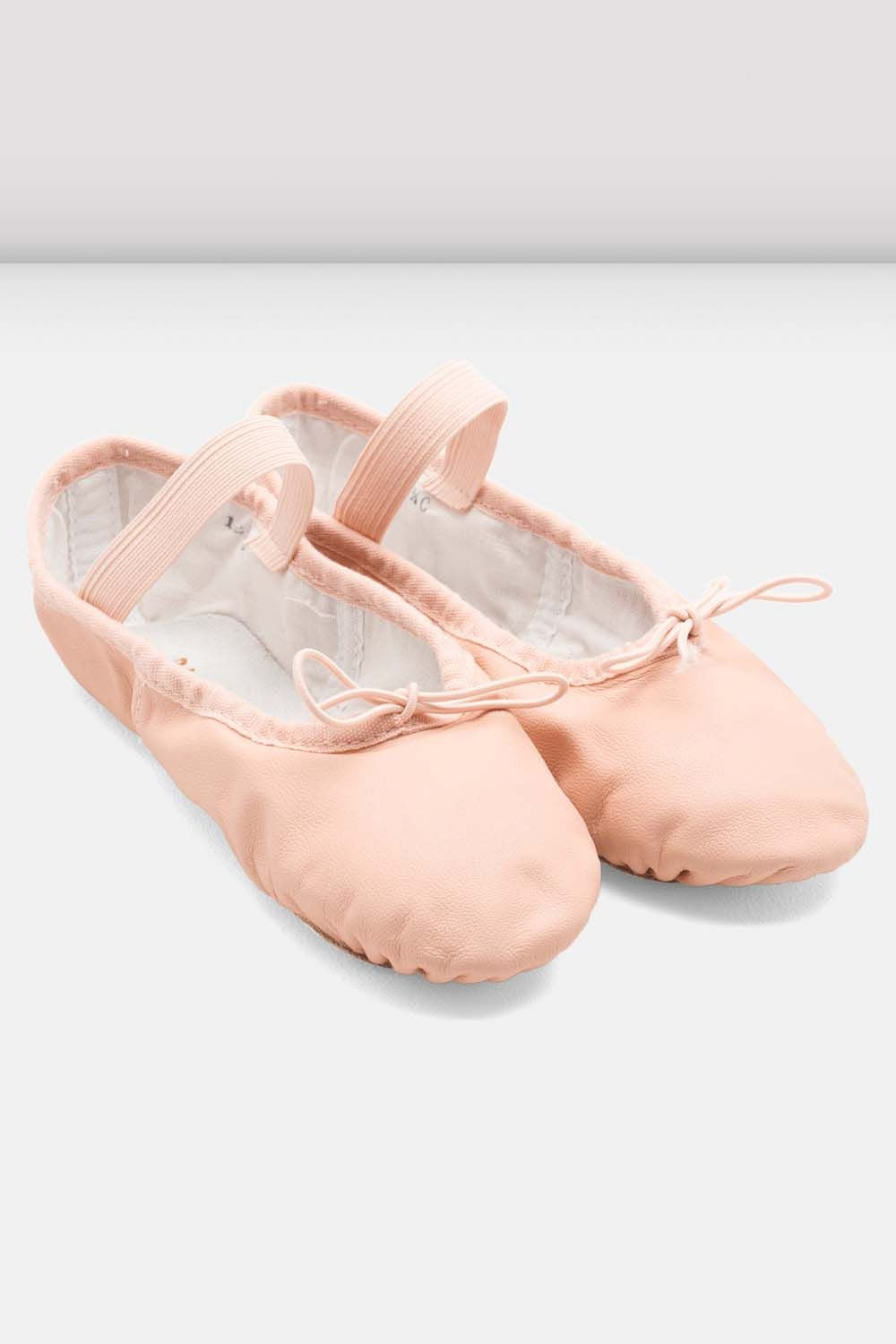 Girls Dansoft Leather Ballet Shoes, Pink | BLOCH EU â BLOCH Dance EU