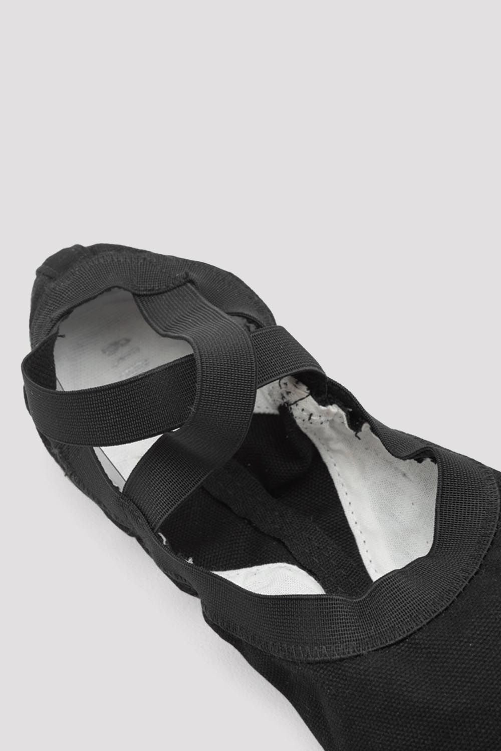 Bloch Pro Elastic Chaussons De Ballet Femme - Semelle Fendue Toile Élastiques Pré-Cousus - Tailles 2 à 8.5