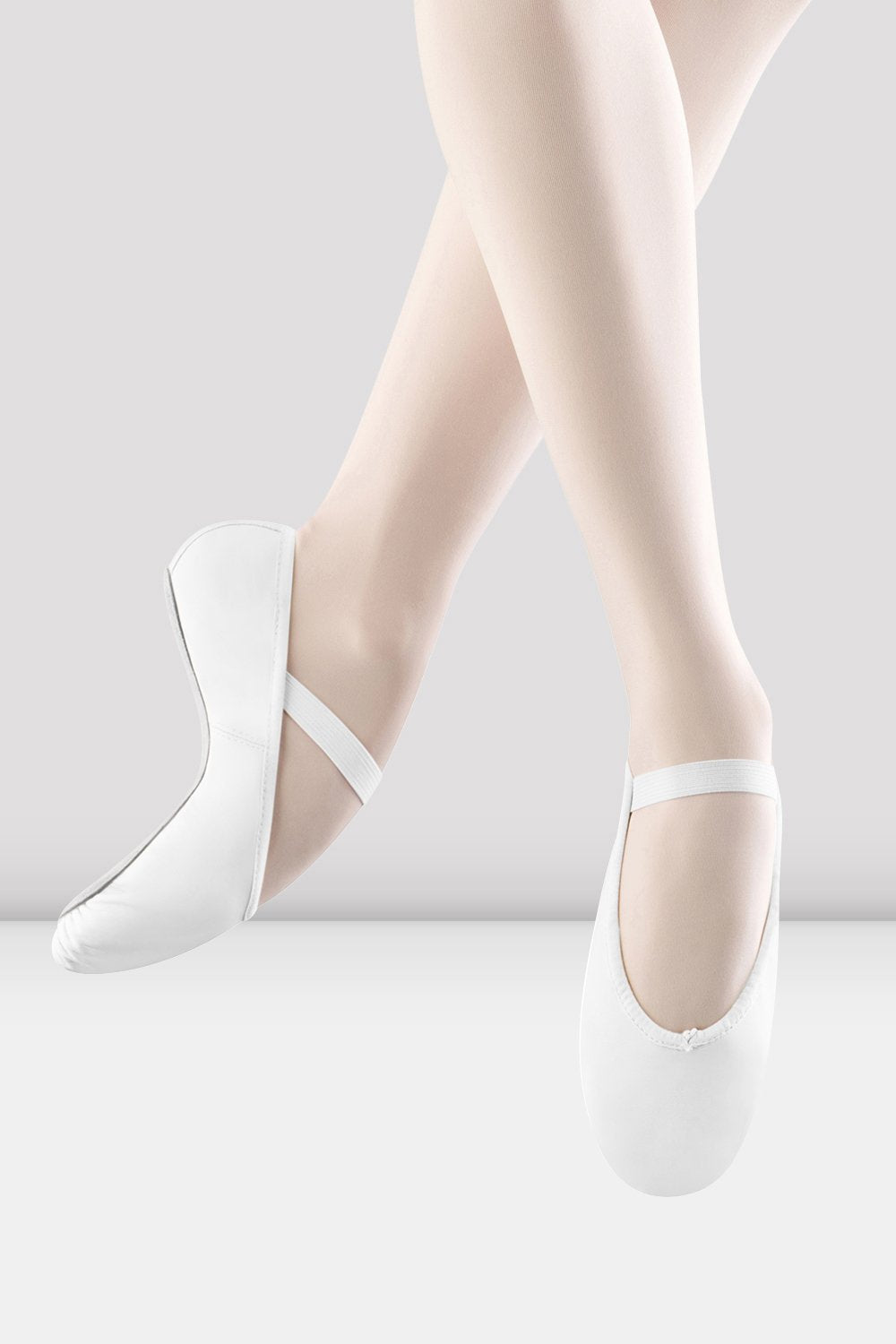 Zapatillas de ballet cuero para niñas, blancas BLOCH UE – BLOCH Dance EU