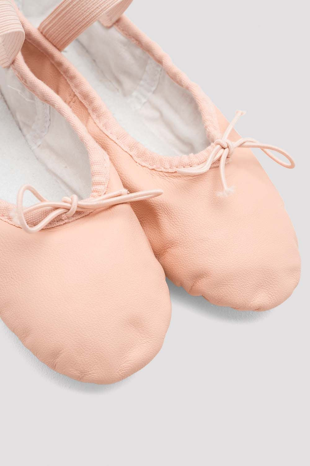 Girls Dansoft Leather Ballet Shoes, Pink | BLOCH EU â BLOCH Dance EU