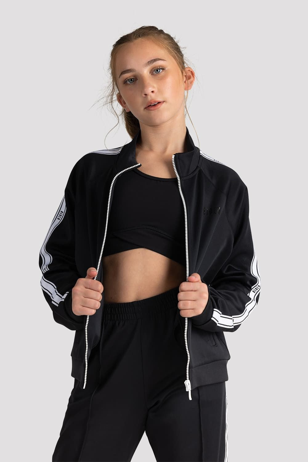 Boléro Manches Longues Pour Fille Danse Classique - 93% Viscose, 7% élasthanne - Taille 120 à 170 - Pour Ballet, Gym, Patinage