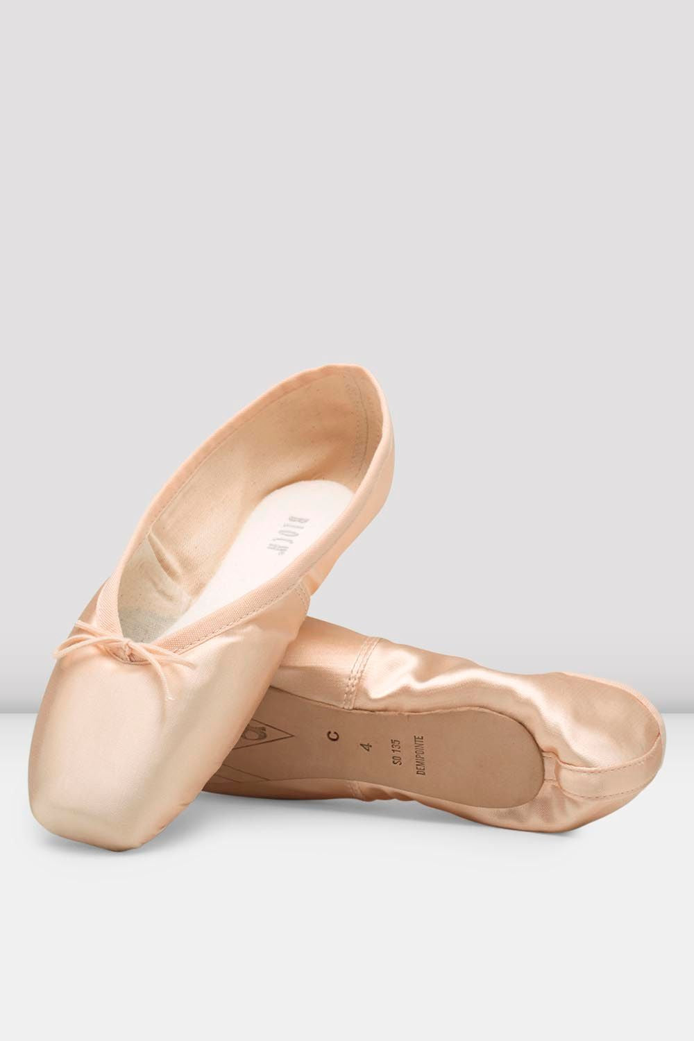 Demi Pointe Point Dance Shoes Demi Pointe Shoes, Pink BLOCH EU