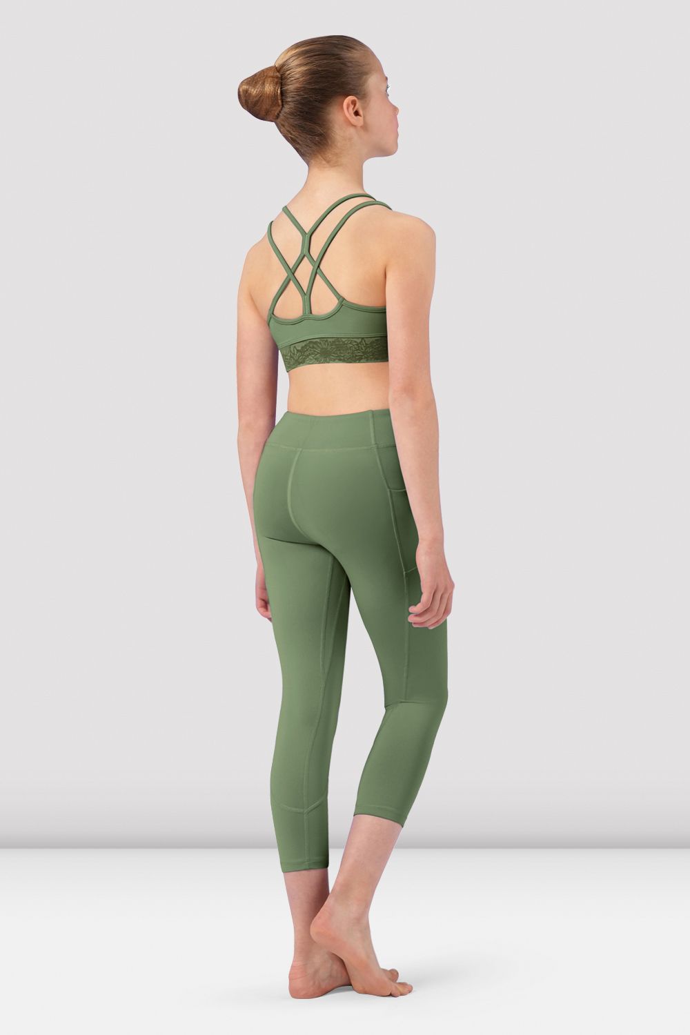 NAME IT Leggings Bébé Nbnkab Noos - Vert - 18 Mois