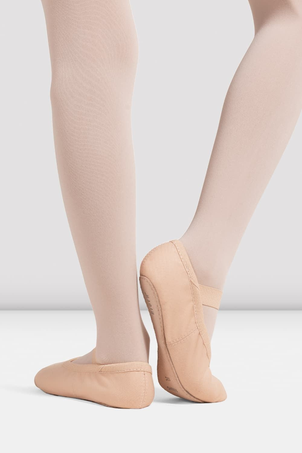 Bloch Fille Arise Chaussures De Danse Classique - Ballet Slippers Cuir Semelle Pleine Pour Débutants